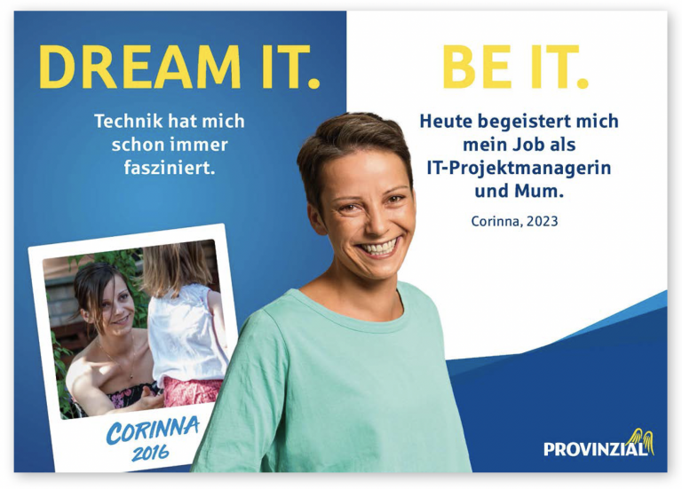Provinzial Website - Mitarbeiter Profil von Corinna